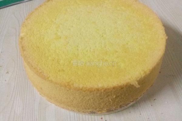 6寸戚风蛋糕