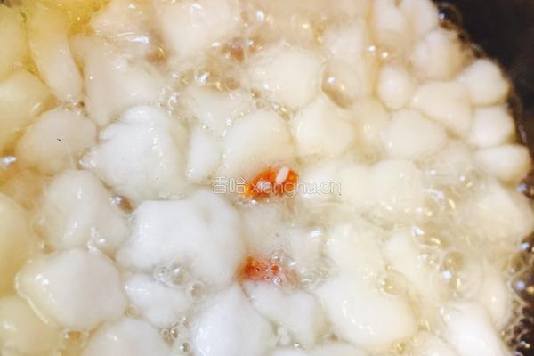 醪糟汤圆粉子的做法图解7