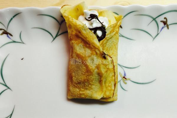 香蕉可丽饼的做法图解10