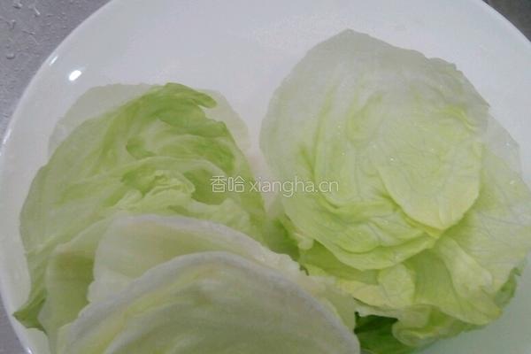 蚬子生菜包的做法图解2