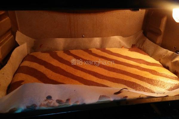 双色可可蛋糕卷的做法图解11