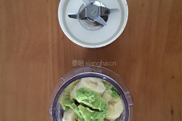 牛油果香蕉泥的做法图解4