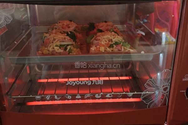 吐司披萨的做法图解8