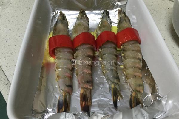 烤青虾的做法图解5