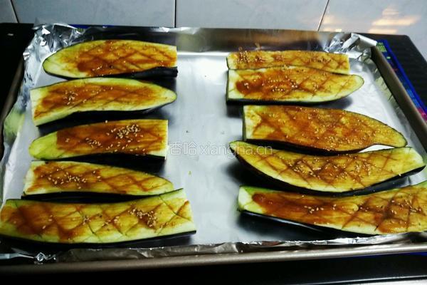 蒜香烤茄子(电烤箱版)的做法图解5