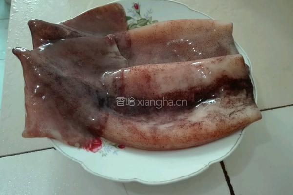 蒜苔鱿鱼丝的做法图解3