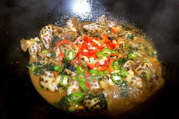香辣花螺的做法图解8