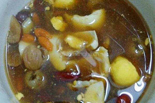 红枣杞子桂圆鸡蛋的做法图解7