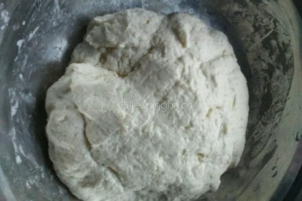 馅饼（雪菜冬笋味）的做法图解2