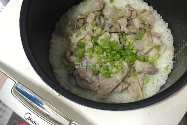 瘦肉焗饭的做法图解4