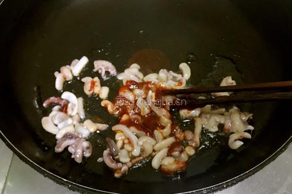 章鱼石锅拌饭的做法图解3