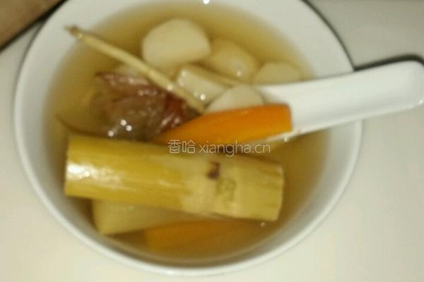 芽根竹蔗糖水的做法图解6