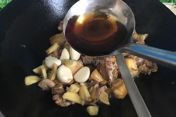 醋炒鸡块的做法图解6