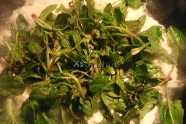菠菜猪肝鸡蛋汤的做法图解6