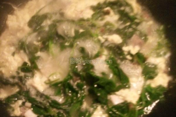 菠菜猪肝鸡蛋汤的做法图解7