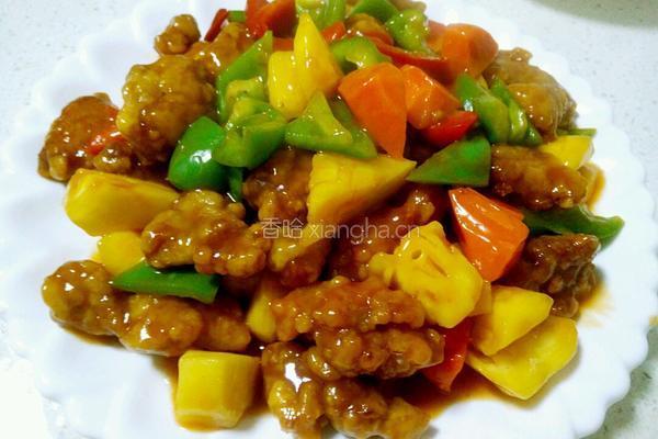 菠萝咕噜肉的做法图解15