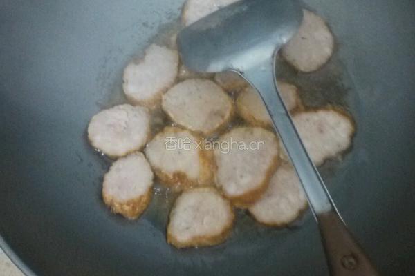 油炸肉饼的做法图解4
