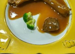 鲍汁扣鹅掌