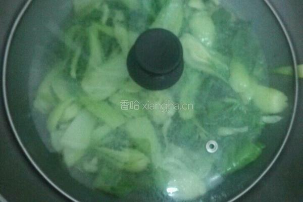 蒜香青菜的做法图解5