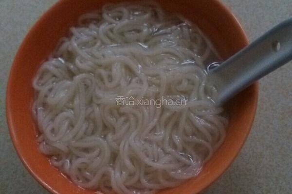 甜面汤的做法图解5