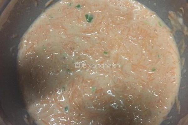 胡萝卜鸡蛋饼的做法图解5