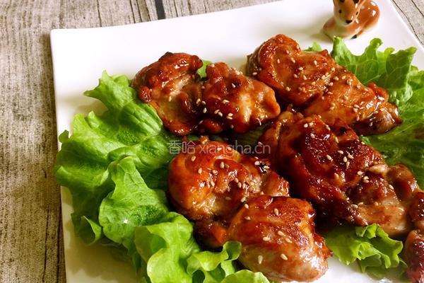 蜜汁炤烧鸡腿的做法图解11