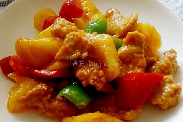 菠萝咕老肉的做法图解8