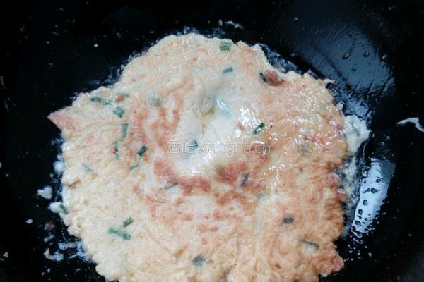 土豆丝甜椒饼的做法图解3