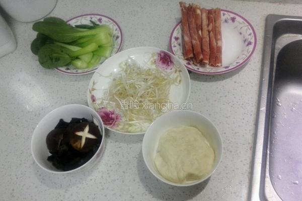 面筋汤的做法图解1