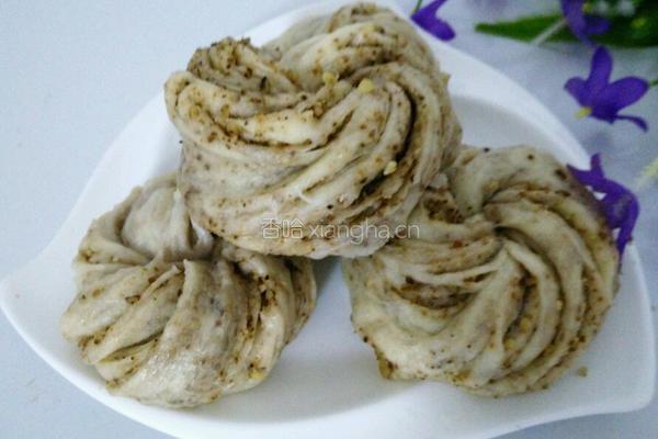 核桃花卷的做法图解20