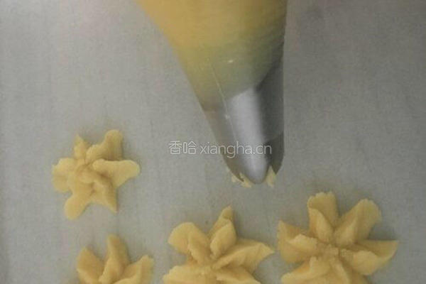 奶香曲奇饼干的做法图解6
