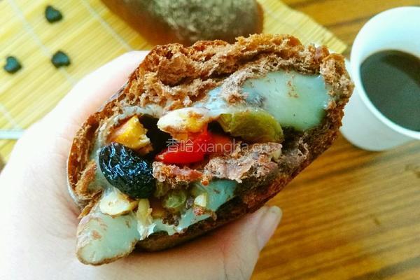 手工烫种可可麻糬软欧的做法图解40