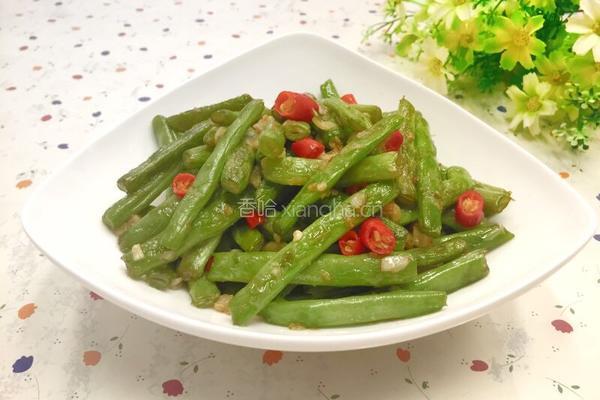 干煸四季豆的做法图解8