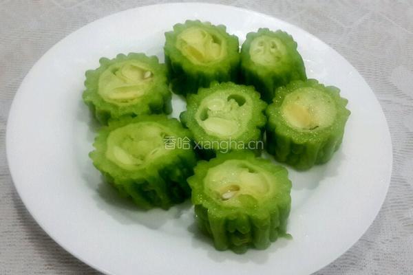 苦瓜酿肉的做法图解1