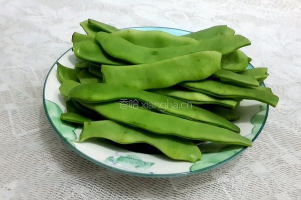 素炒豆角的做法图解1