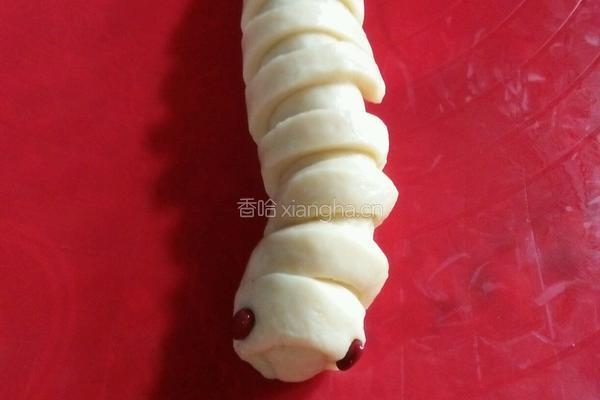 毛毛虫面包的做法图解7