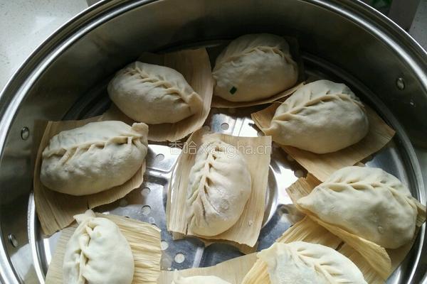 海米萝卜丝包子的做法图解9