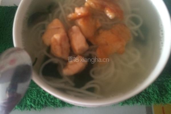 三文鱼菠菜面的做法图解7