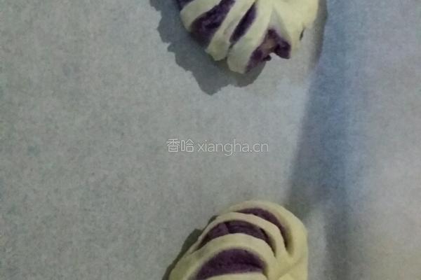 紫薯花式面包的做法图解10