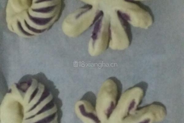 紫薯花式面包的做法图解13