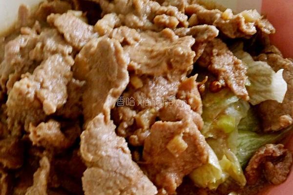 水煮牛肉片的做法图解6
