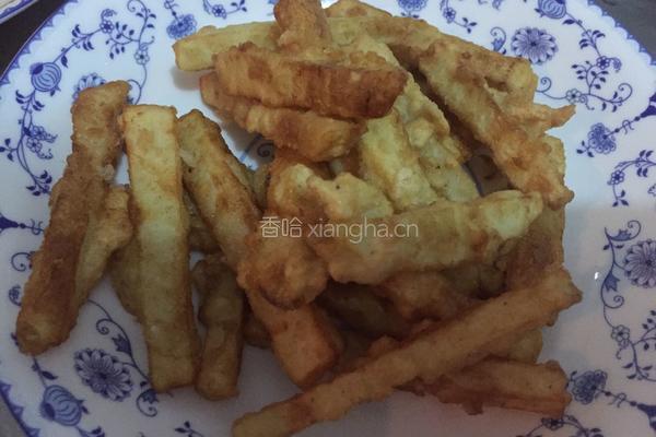 油炸薯条 的做法图解3