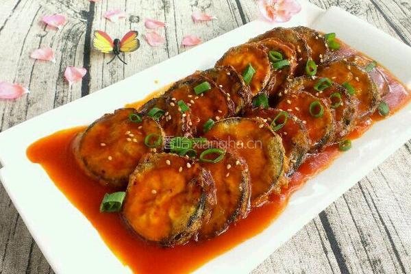 茄汁茄盒的做法图解12