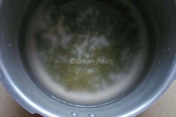 绿豆粥的做法图解4