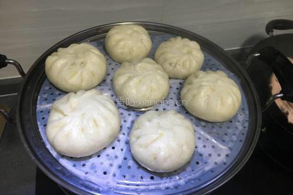 梅菜猪肉包子的做法图解19