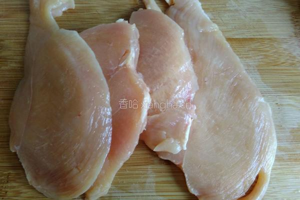 香酥鸡排的做法图解2