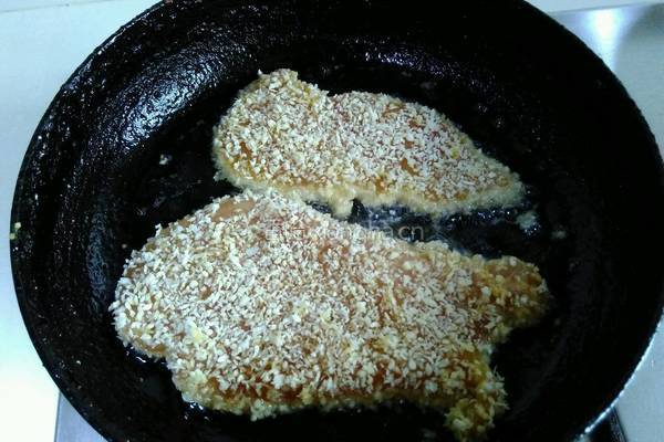 香酥鸡排的做法图解9