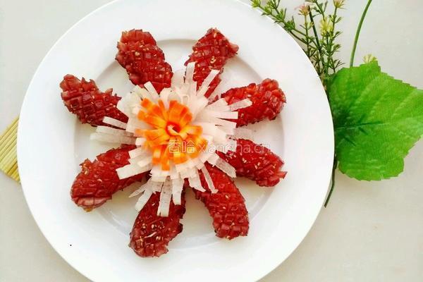 香煎脆皮肠的做法图解18