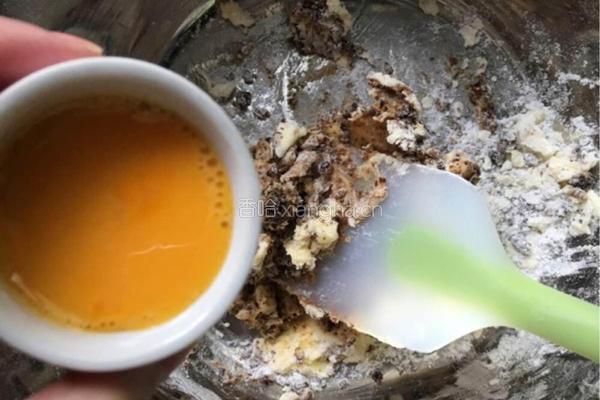花生酱曲奇的做法图解3