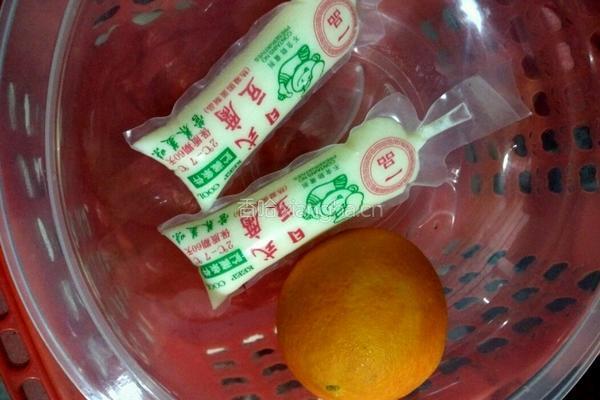 橙汁焗豆腐的做法图解1